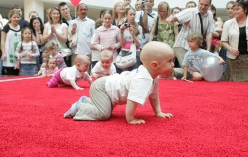 The most creepy and strange rituals in honor of the newborn