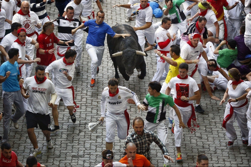 The most emotional footage of the Spanish festival San Fermin 2013