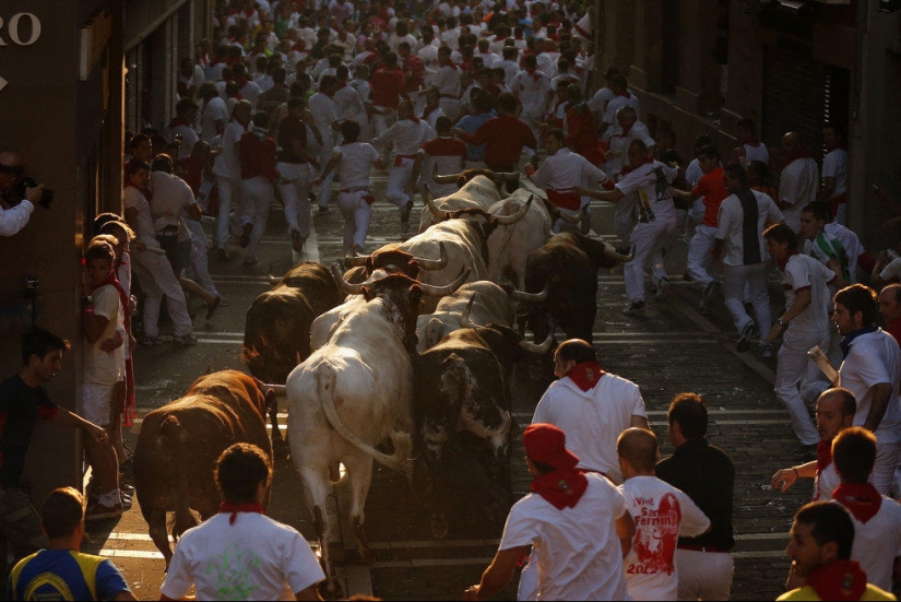 The most emotional footage of the Spanish festival San Fermin 2013