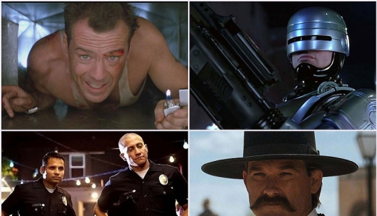 The most famous Hollywood movie cops