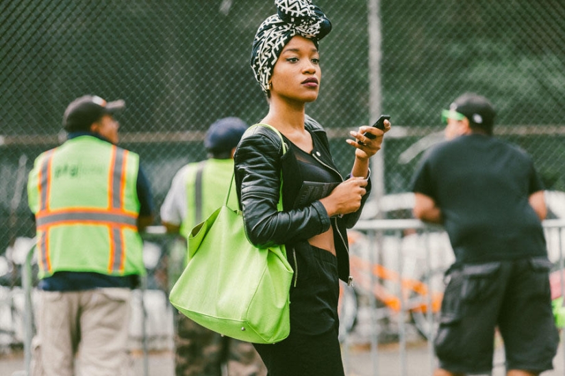 The most stylish and beautiful girls of the festival Afropunk-2014