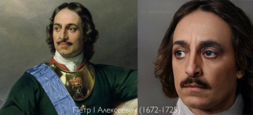 The neural network showed the real faces of Russian history