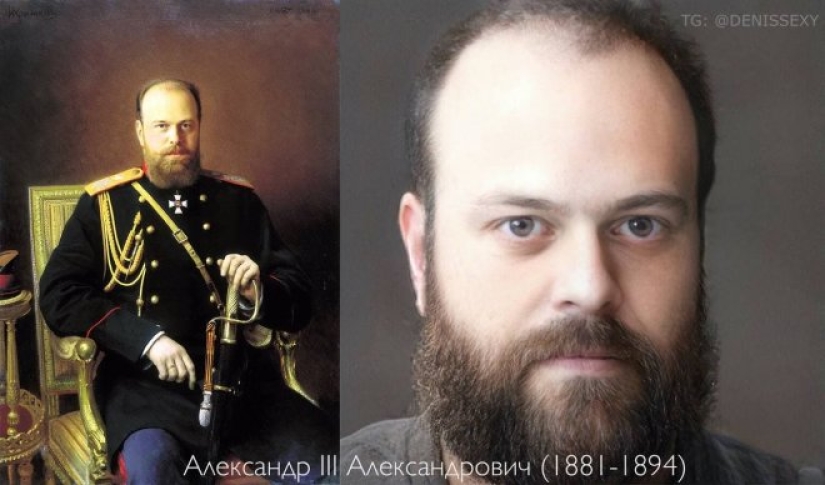 The neural network showed the real faces of Russian history
