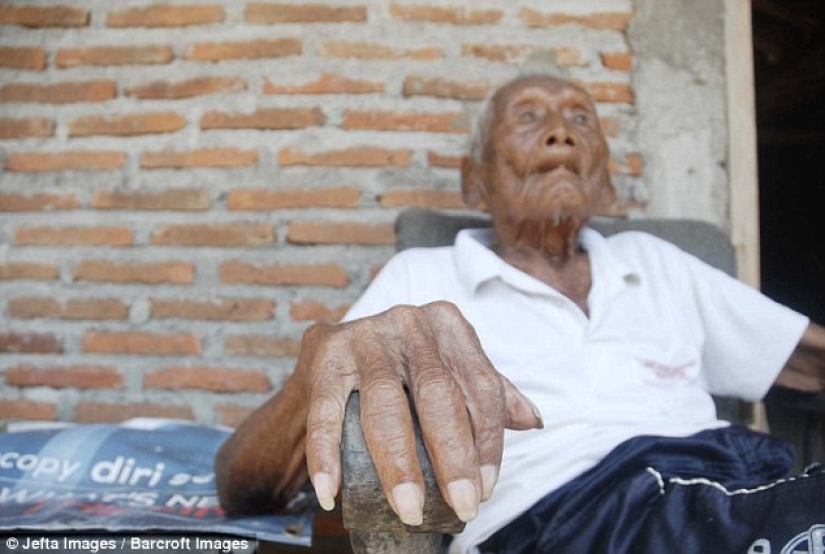 The oldest person in the world, who is 145 years old, lives in Indonesia