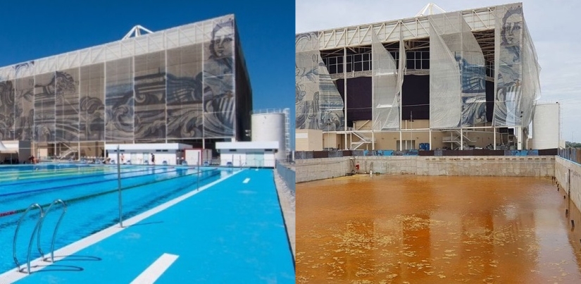 The Olympic Park in Rio has turned into trash