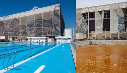 The Olympic Park in Rio has turned into trash