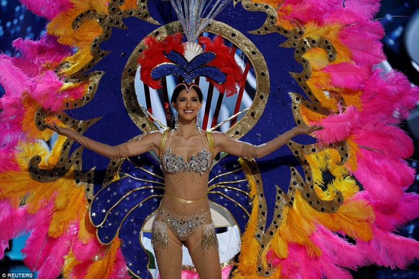 The participants of the Miss Universe 2016 contest showed their versions of national costumes