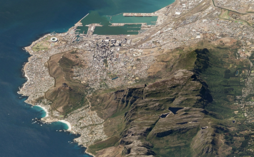 The satellite, tilt the camera: photos from space that are not similar to Google maps
