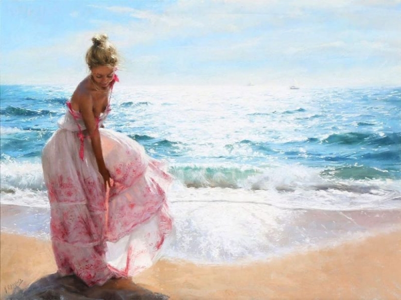 The Spaniard Vicente Romero Redondo — the world's only artist who can draw light