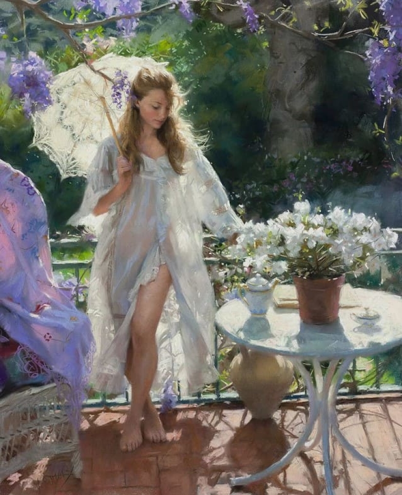 The Spaniard Vicente Romero Redondo — the world's only artist who can draw light