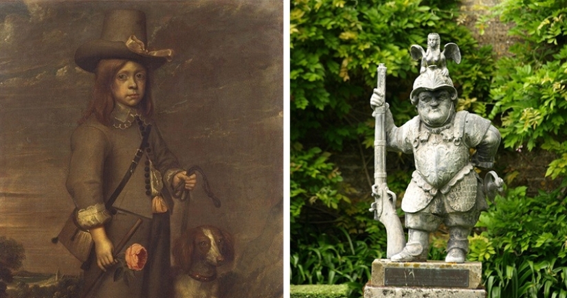 The story of the dwarf Geoffrey Hudson-knight, duelist and favorite of the English Queen