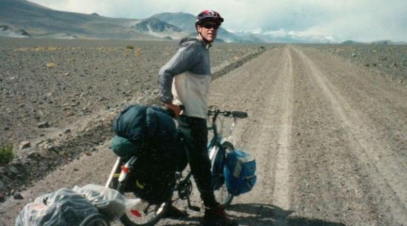 The story of the "mad Swede" Yeran Kropp, who went to Mount Everest by bicycle