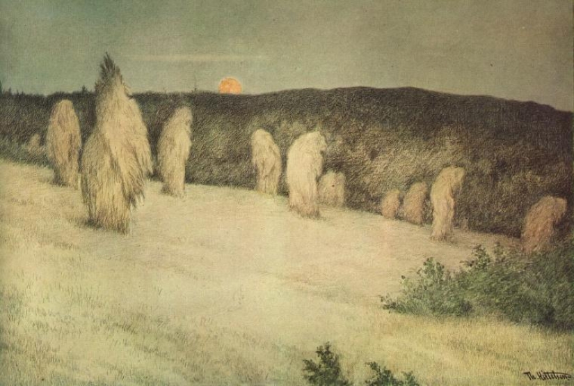 The story of Theodor Kittelsen, the most mysterious and gloomy artist in Norway