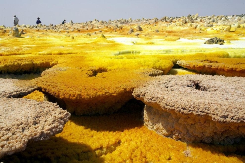 The strange beauty of the salt mines