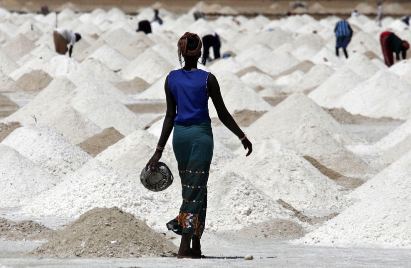 The strange beauty of the salt mines