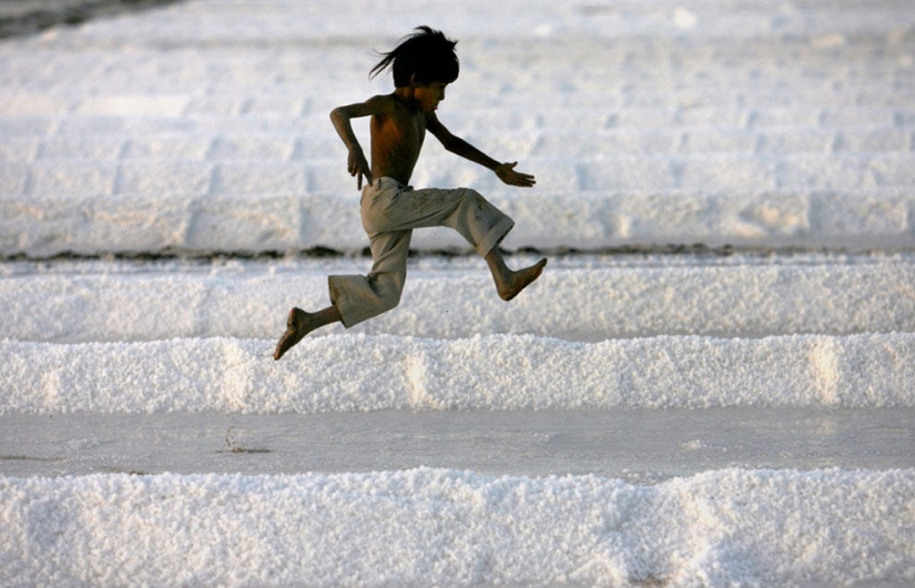 The strange beauty of the salt mines