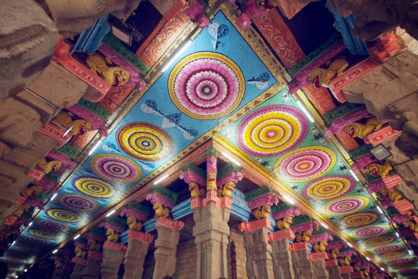 The walls of this Indian temple consist of thousands of sculptures