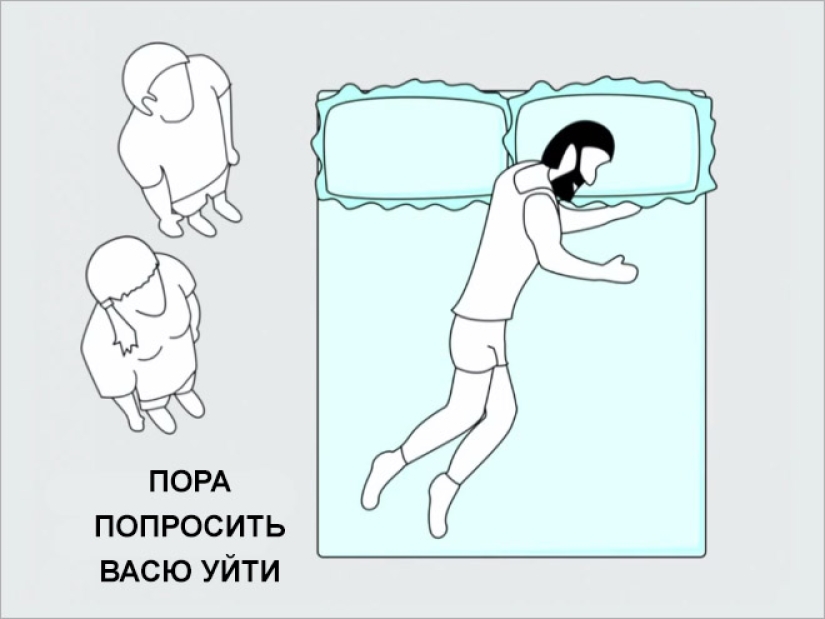 The way you sleep completely reflects the essence of your relationship