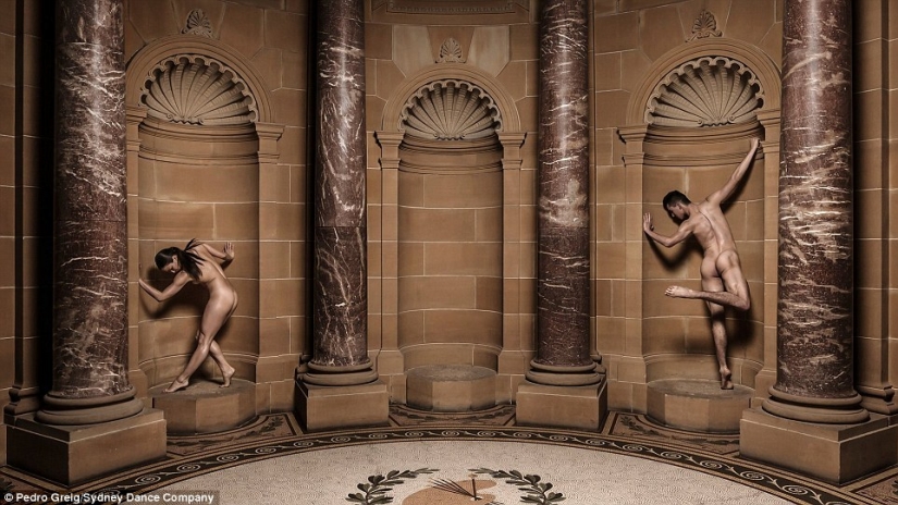 The world's first dance show for completely naked viewers took place in Sydney