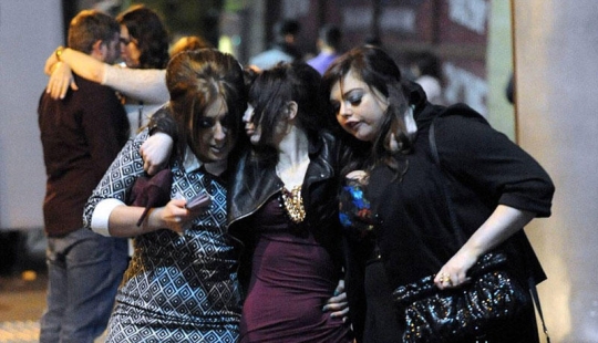 Their morals: how "prim" the British thumped on New Year's Eve