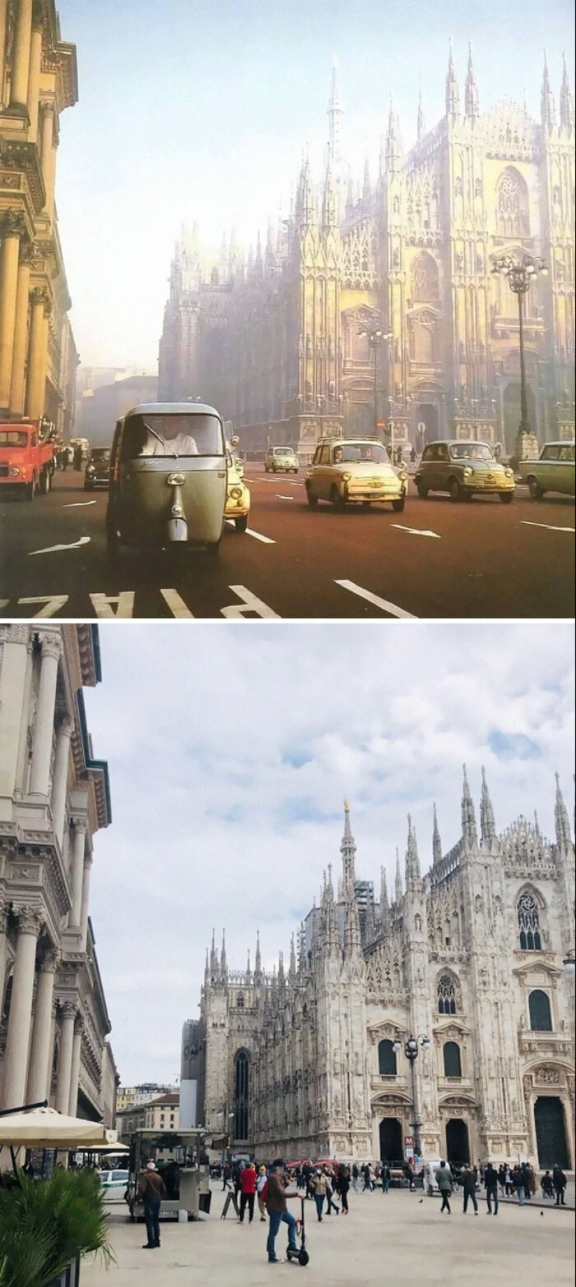 Then and now: 30 photo comparisons that show how the world is changing