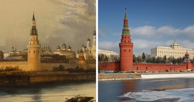 Then and now: these photos of famous sights will surprise many