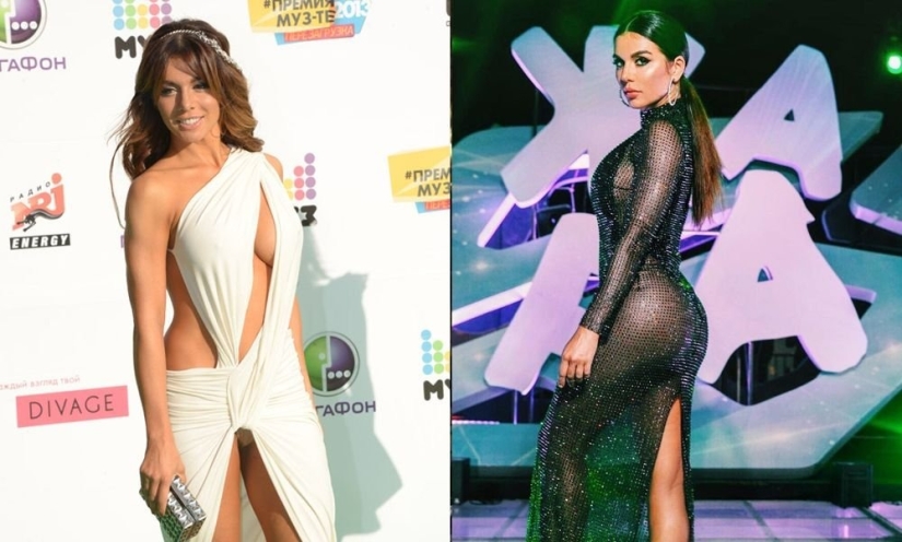 There's nothing more surprising: 9 stars who choose too revealing outfits