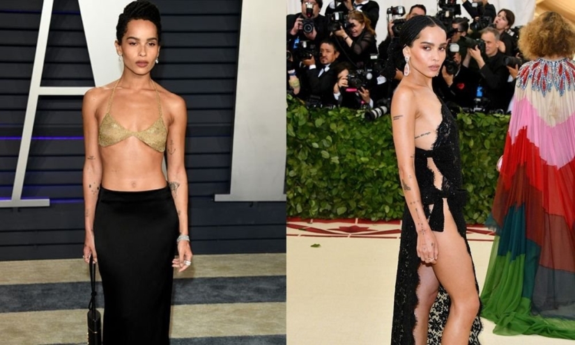 There's nothing more surprising: 9 stars who choose too revealing outfits