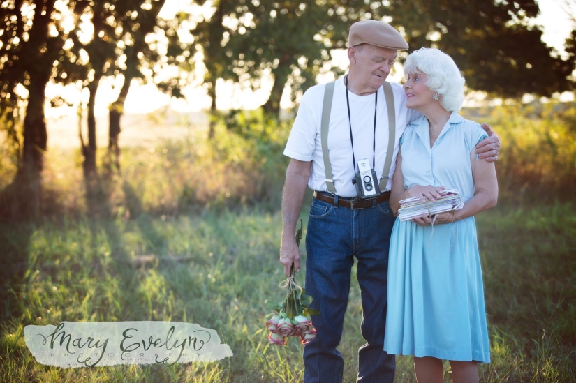 These lovers, who have been together for 57 years, have their own "Memory Diary"