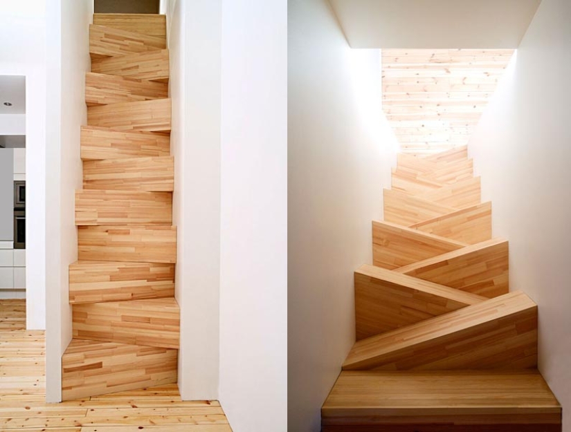 These unusual stairs