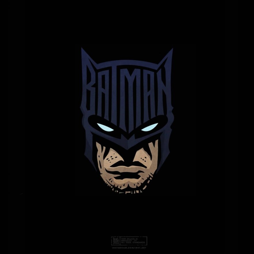 This Designer Created Logos For Popular Superheroes And Villains, And Here Are 12 Of The Best Ones (Part2)