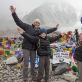 This family sold their house and cars to travel around the world.