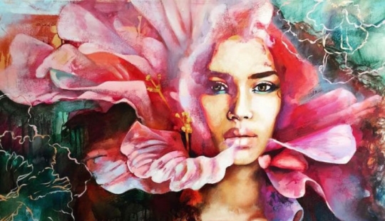 This girl draws all the whirlwind that happens in the head of a 16-year-old teenager This girl draws all the whirlwind that happens in the head of a 16-year-old teenager