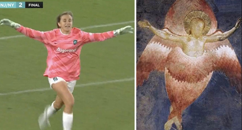 This Instagram Account Is Turning Heads With Its Quirky Comparisons Of Athletes And Artworks