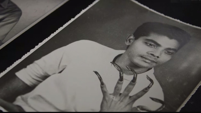 This man hasn&#39;t cut his nails in 62 years and just broke a world record