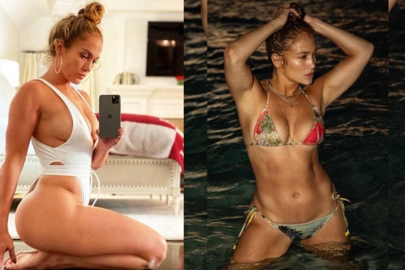 This video will definitely make you go to the sport: how Jennifer Lopez maintains her figure