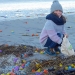 Thousands of "kinder surprises" were blown out by a storm on the coast of the German island