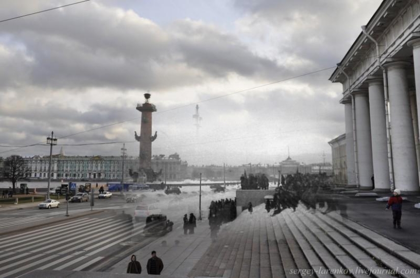 Through the fabric of time: the Liberation of besieged Leningrad in 1944 on the streets of modern St. Petersburg
