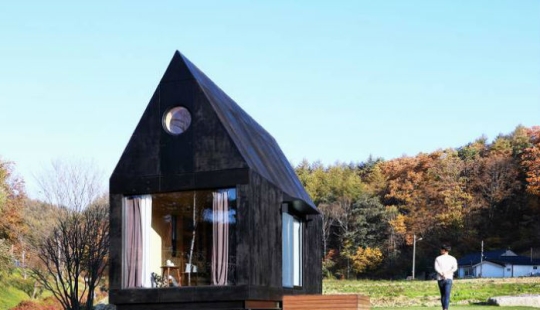 Tiny houses for guests of the 2018 Winter Olympics in South Korea