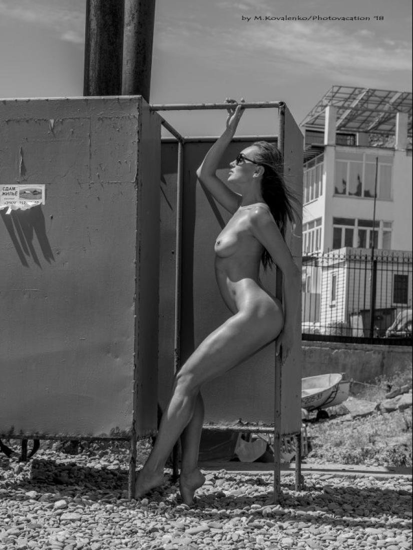 Tomar las almas en el Desnudo: calientes fotos de Mikhail Kovalenko