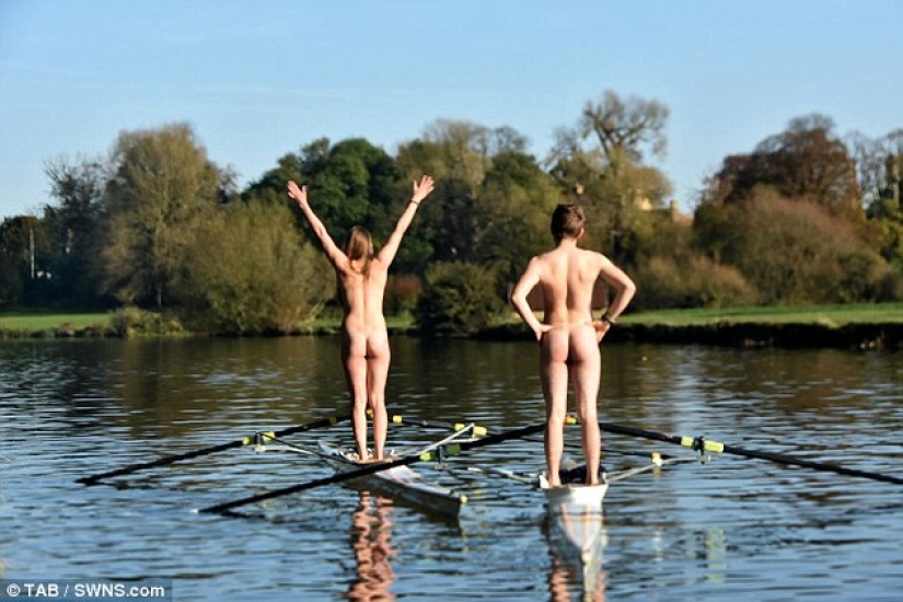 Tough Nuts: finalists of the Cambridge University Best Buttocks Competition