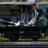 Tragedia en el ferrocarril en los suburbios