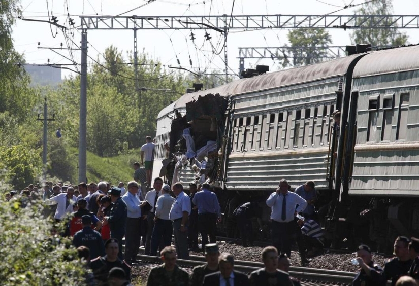 Tragedia en el ferrocarril en los suburbios