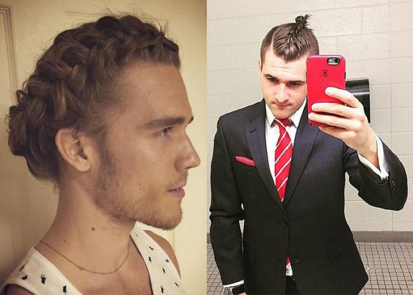 Trenzas lujosas: una nueva tendencia entre los peinados de los hombres.