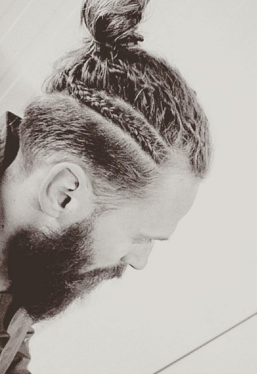 Trenzas lujosas: una nueva tendencia entre los peinados de los hombres.