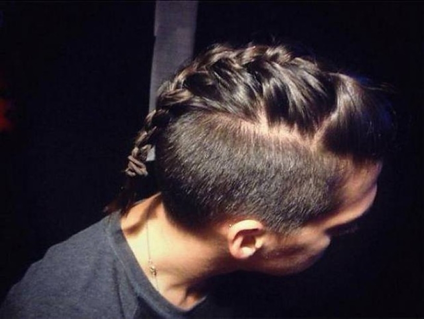 Trenzas lujosas: una nueva tendencia entre los peinados de los hombres.