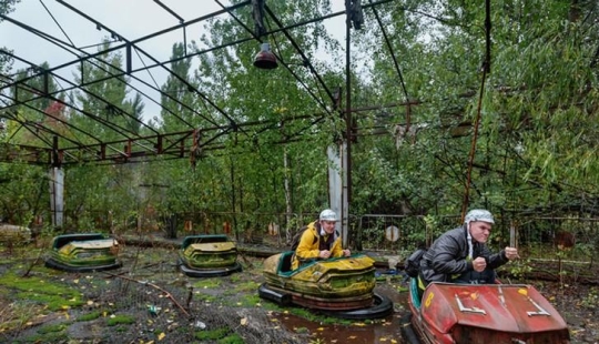 Turistas en Chernóbil