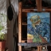 Un artista de San Petersburgo hizo de Pepe la rana el héroe de las pinturas clásicas