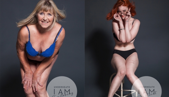 Un fotógrafo australiano ha fotografiado a 100 mujeres comunes en lencería como parte de un proyecto fotográfico positivo para el cuerpo