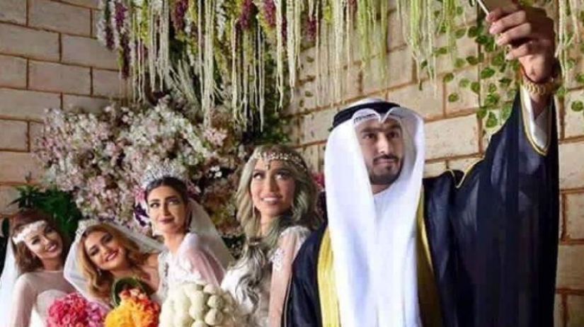 Un residente de Kuwait se casó con cuatro chicas a la vez para vengarse de su ex